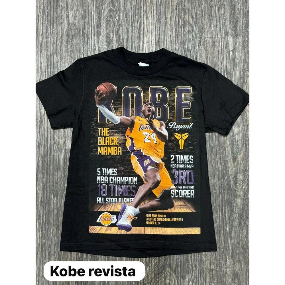 Kobe Bryant The Black Mamba Mvp All Star Black T Shirt No Tag- Xl Relaxed Fit